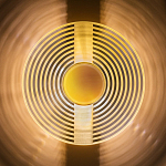 Бра в виде металлического диска Amadis Gold Wall Lamp варинант исполнения - 7 | Loft Concept в Екатеринбурге