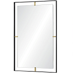 Зеркало прямоугольное в черной раме Gwendelyn варинант исполнения - 1 | Loft Concept в Екатеринбурге