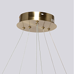 Люстра подвесная с двумя пересекающимися белыми светодиоидными кольцами Luke Lampco Tracer Lamp варинант исполнения - 9 | Loft Concept в Екатеринбурге