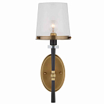 Бра настенное с прозрачным стеклянным абажуром Simple Pure Form варинант исполнения - 2 | Loft Concept в Екатеринбурге