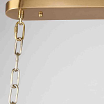 Люстра подвесная овальная со стеклянными трубками Nembus варинант исполнения - 2 | Loft Concept в Екатеринбурге