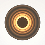 Бра круглое Soft Halo серый варинант исполнения - 2 | Loft Concept в Екатеринбурге