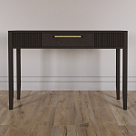 Элегантная Консоль Primo с выдвижным ящиком Темный орех варинант исполнения - 1 | Loft Concept в Екатеринбурге