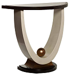 Консоль на полукруглой основе Stylish Pearl варинант исполнения - 1 | Loft Concept в Екатеринбурге