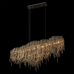 Люстра подвесная с металлическими дугами и длинными цепочками 115 см Atlantis Chain варинант исполнения - 14 | Loft Concept в Екатеринбурге