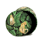 Пуф Leopards in the ferns варинант исполнения - 3 | Loft Concept в Екатеринбурге