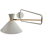 Бра на шарнире Davy Rattan Wall Lamp варинант исполнения - 5 | Loft Concept в Екатеринбурге