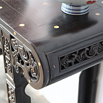 Черная резная консоль в Китайском стиле из массива Black Dragon Console варинант исполнения - 4 | Loft Concept в Екатеринбурге