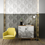 Гипсовая 3D Панель M-22 варинант исполнения - 1 | Loft Concept в Екатеринбурге