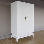 Платяной шкаф Elsa Dreams White с 2-мя фасадами варинант исполнения - 2 | Loft Concept в Екатеринбурге