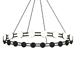 Люстра кольцевая с круглыми светодиодными источниками света Maxine Light варинант исполнения - 2 | Loft Concept в Екатеринбурге