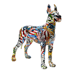 Статуэтка Graffiti Great Dane Поп-Арт варинант исполнения - 1 | Loft Concept в Екатеринбурге