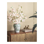 Ваза с зелеными цветочными и птичьими мотивами Vase Inspired by Nature варинант исполнения - 4 | Loft Concept в Екатеринбурге