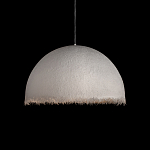 Подвесной светильник в форме купола белого цвета с ажурной бахромой Tactile Line варинант исполнения - 11 | Loft Concept в Екатеринбурге