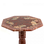 Кофейный стол из натуральных камней Лемезит и Яшма Natural Stone Tables варинант исполнения - 14 | Loft Concept в Екатеринбурге
