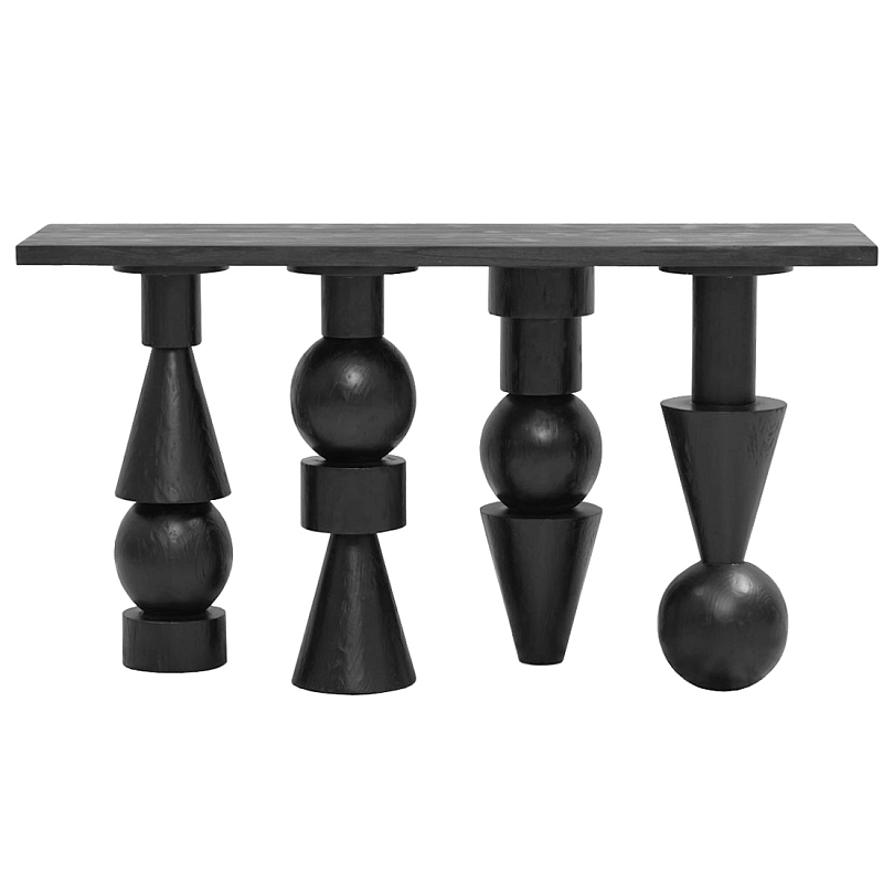 Консоль Bishop IV Черный матовый в Екатеринбурге | Loft Concept 