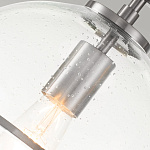 Потолочный светильник с прозрачным стеклянным шаром с эффектом пузырьков Hinkley варинант исполнения - 12 | Loft Concept в Екатеринбурге