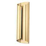 Бра с матовым цилиндрическим абажуром цвета латунь Monolith варинант исполнения - 1 | Loft Concept в Екатеринбурге