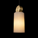 Подвесной светильник с цилиндрическим мраморным плафоном Marble square варинант исполнения - 6 | Loft Concept в Екатеринбурге