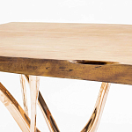 Обеденный стол прямоугольный с фигурными ножками G-table варинант исполнения - 1 | Loft Concept в Екатеринбурге