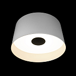 Потолочный светильник с цилиндрическим белым металлическим абажуром 30 Urban Dome варинант исполнения - 2 | Loft Concept в Екатеринбурге