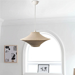 Подвесной вязаный бежевый светильник «Звезда Востока 01» варинант исполнения - 4 | Loft Concept в Екатеринбурге