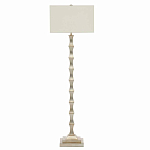 Торшер с фактурным каркасом и прямоугольным тканевым абажуром Shiye and Simplicity варинант исполнения - 1 | Loft Concept в Екатеринбурге