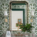 Зеркало в золотой раме Arched Mirror варинант исполнения - 3 | Loft Concept в Екатеринбурге