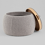 Пуф-трансформер Люкке с крышкой серый варинант исполнения - 5 | Loft Concept в Екатеринбурге