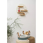 Корзина для хранения с ручками Interlacement Green  варинант исполнения - 4 | Loft Concept в Екатеринбурге