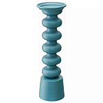 Подсвечник фигурный голубой Bright Accent 33 см варинант исполнения - 1 | Loft Concept в Екатеринбурге