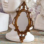 Зеркало настенное в ажурной раме бронзового цвета Classic Ornament Mirror варинант исполнения - 3 | Loft Concept в Екатеринбурге