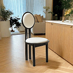 Дизайнерский стул из массива дерева с круглой спинкой Infinitude варинант исполнения - 1 | Loft Concept в Екатеринбурге