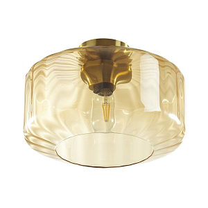 Потолочный светильник Multicolored Glass Bronze