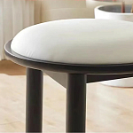 Дизайнерский стул из массива дерева с круглой спинкой Infinitude варинант исполнения - 2 | Loft Concept в Екатеринбурге