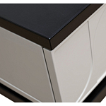 Тумбочка прикроватная с ящиком черно-серого цвета Noble Nightstand варинант исполнения - 5 | Loft Concept в Екатеринбурге