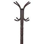 Вешалка напольная коричневая с 4-мя металлическими крючками Noble Branches варинант исполнения - 2 | Loft Concept в Екатеринбурге