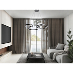 Люстра подвесная светодиодная в виде волнообразной ленты Ribbon Vortex варинант исполнения - 13 | Loft Concept в Екатеринбурге