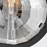 Бра округлой формы с многогранным стеклянным плафоном Hinkley варинант исполнения - 4 | Loft Concept в Екатеринбурге