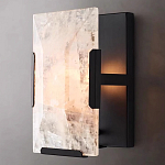 Бра прямоугольное с мраморным плафоном Calling to Shine варинант исполнения - 1 | Loft Concept в Екатеринбурге