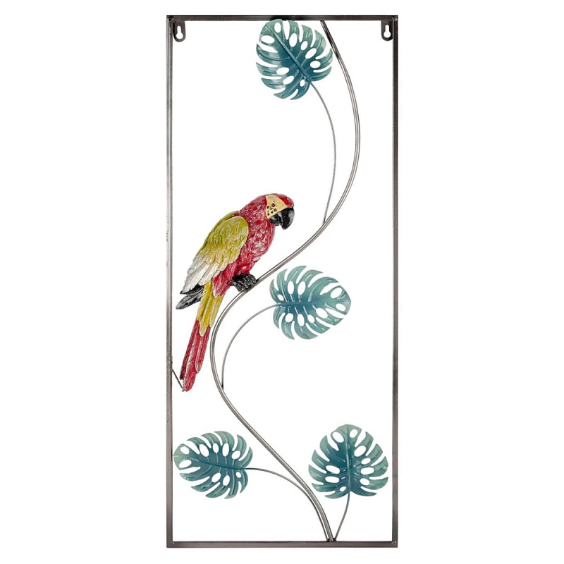 Аксессуар настенный из металла Blank Space Parrot Мульти в Екатеринбурге | Loft Concept 