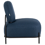 Кресло в синей рогожке COLOR BLOCK варинант исполнения - 3 | Loft Concept в Екатеринбурге