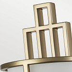 Бра с геометрическим каркасом и матовым белым цилиндрическим плафоном Feiss варинант исполнения - 5 | Loft Concept в Екатеринбурге