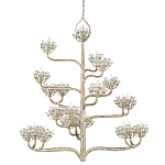 Люстра в виде растения Silver Flower Glade варинант исполнения - 2 | Loft Concept в Екатеринбурге