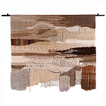 Тканый вручную монументальный настенный гобелен Earth Flow варинант исполнения - 6 | Loft Concept в Екатеринбурге