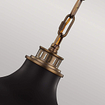 Подвесной светильник с круглым белым плафоном в индустриальном стиле Feiss варинант исполнения - 4 | Loft Concept в Екатеринбурге