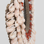 Этническое ожерелье из ракушек и бус Aboriginal Ethnic Necklace Beige Red варинант исполнения - 2 | Loft Concept в Екатеринбурге