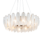 Люстра Mont Saint-Michel Золотая с Рельефным Стеклом варинант исполнения - 2 | Loft Concept в Екатеринбурге