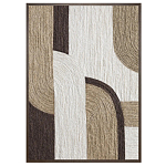 Панно из шнура геометрическая абстракция wall panel line II варинант исполнения - 2 | Loft Concept в Екатеринбурге