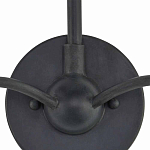 Бра настенное черное с 2-мя лампами Candle Sleeves варинант исполнения - 1 | Loft Concept в Екатеринбурге